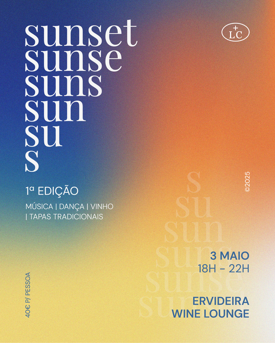 cartaz sunset ervideira 2025