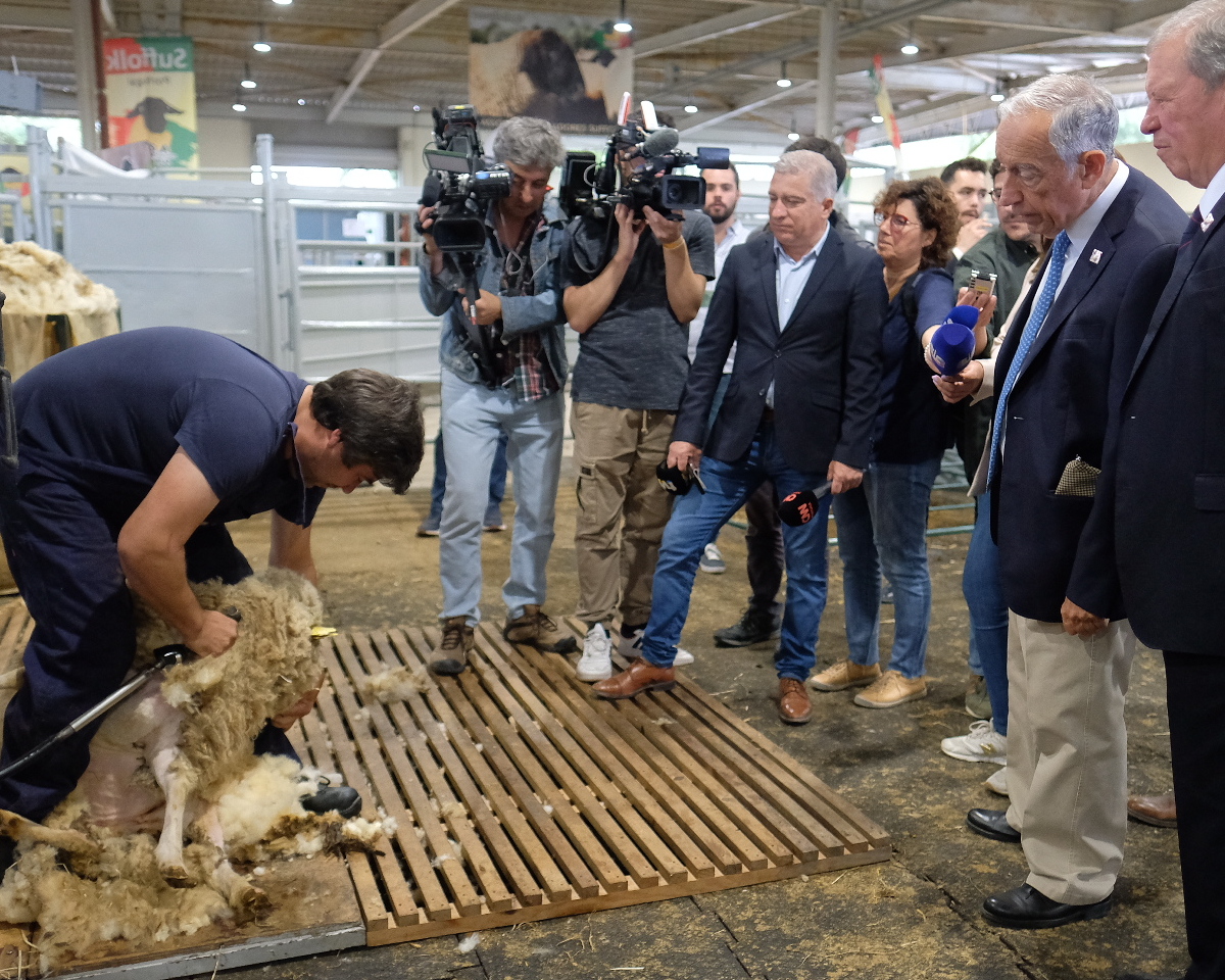 Marcelo Rebelo de Sousa na Ovibeja